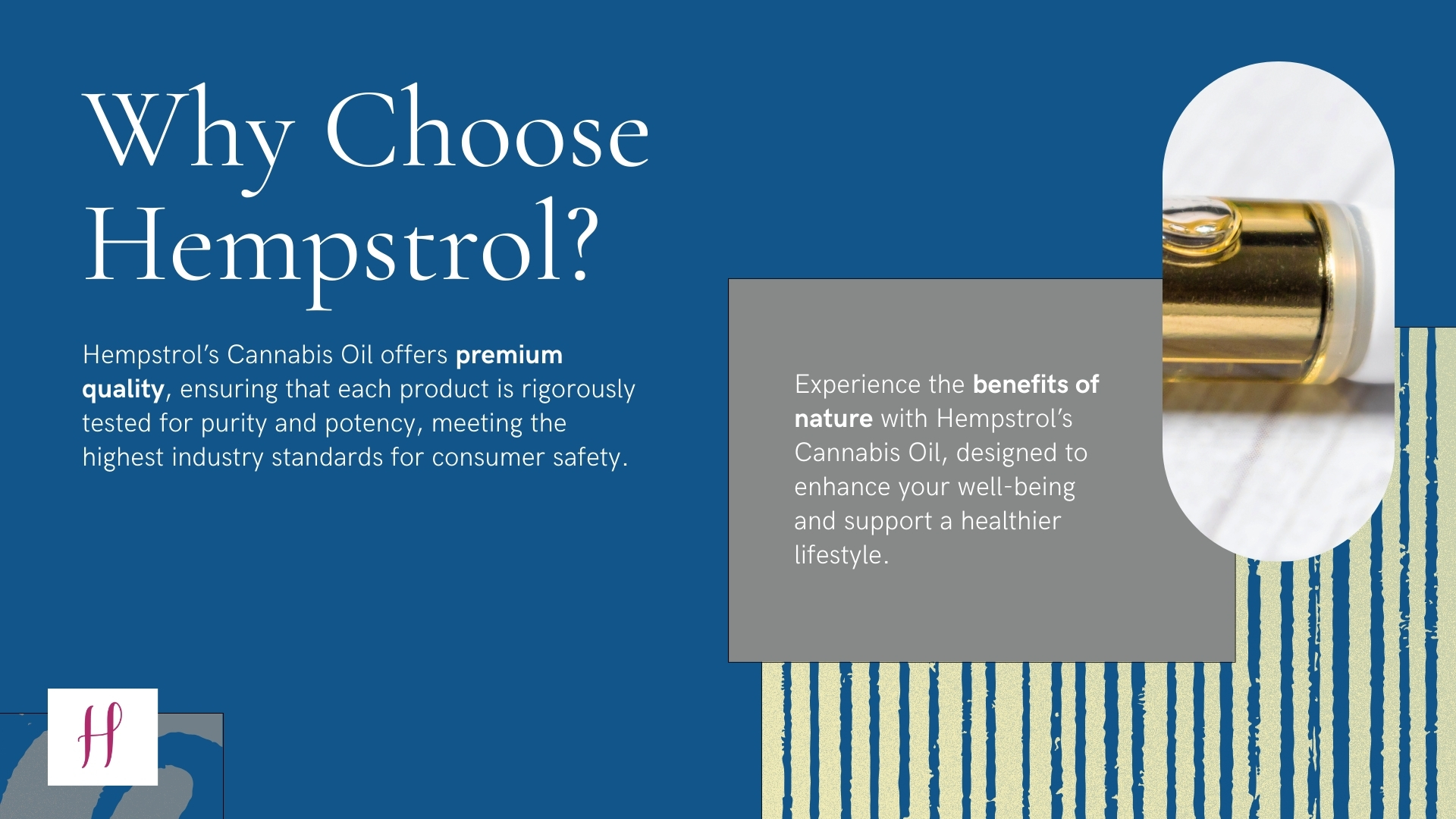 Why Choose Hempstrol’s Cannabis Oil?